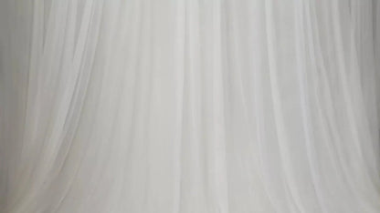White Sheers 14X8 Ultracloth ( 168 X 96 Inch ) Backdrop