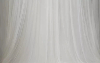 White Sheers 14X9 Ultracloth ( 168 X 108 Inch ) Backdrop