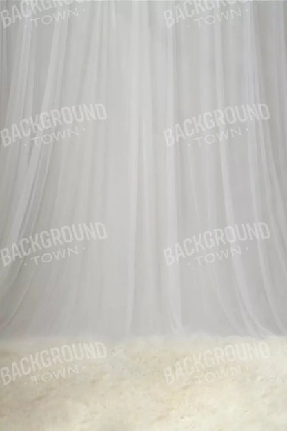 White Sheers 5X8 Ultracloth ( 60 X 96 Inch ) Backdrop