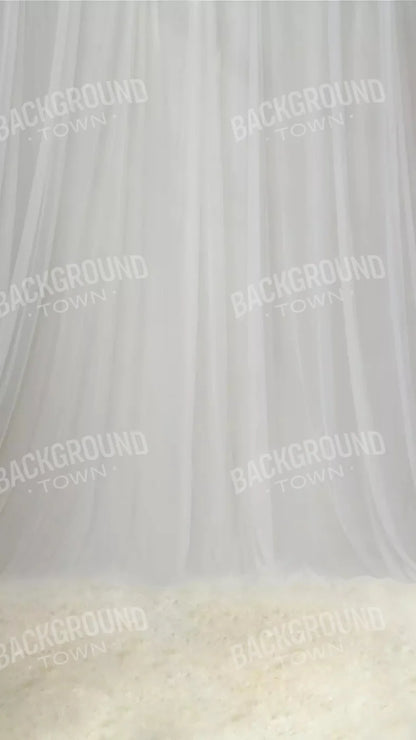 White Sheers 8X14 Ultracloth ( 96 X 168 Inch ) Backdrop