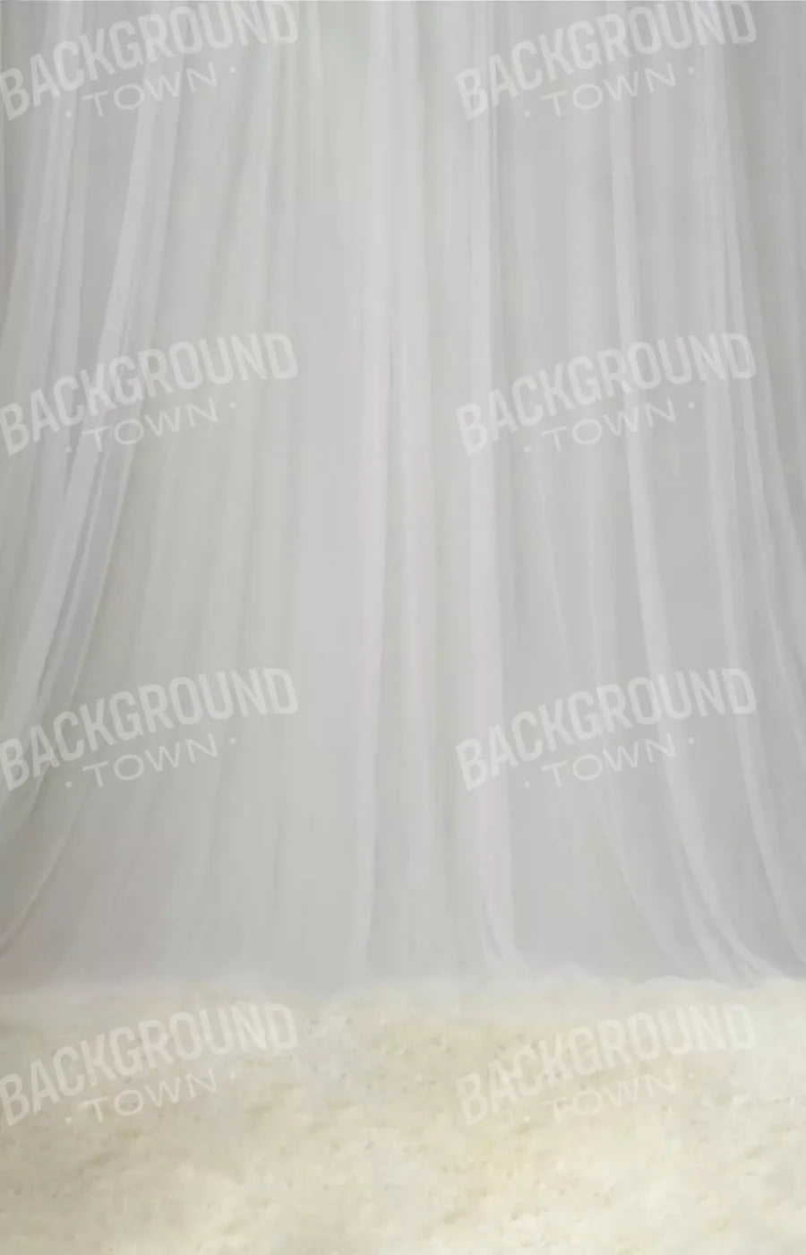 White Sheers 8X12 Ultracloth ( 96 X 144 Inch ) Backdrop