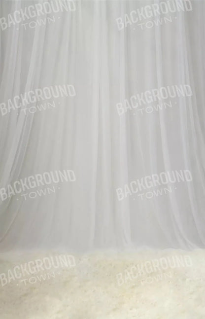 White Sheers 8X12 Ultracloth ( 96 X 144 Inch ) Backdrop