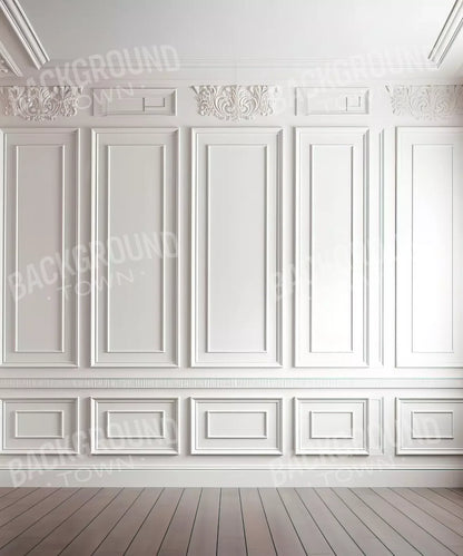 White Simple Ballroom 10X12 Ultracloth ( 120 X 144 Inch ) Backdrop