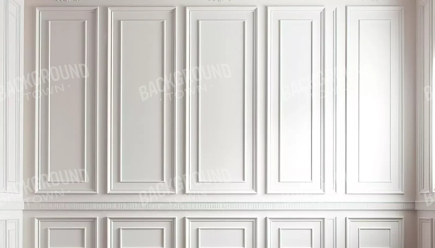 White Simple Ballroom 14X8 Ultracloth ( 168 X 96 Inch ) Backdrop