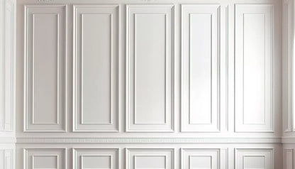 White Simple Ballroom 14X8 Ultracloth ( 168 X 96 Inch ) Backdrop