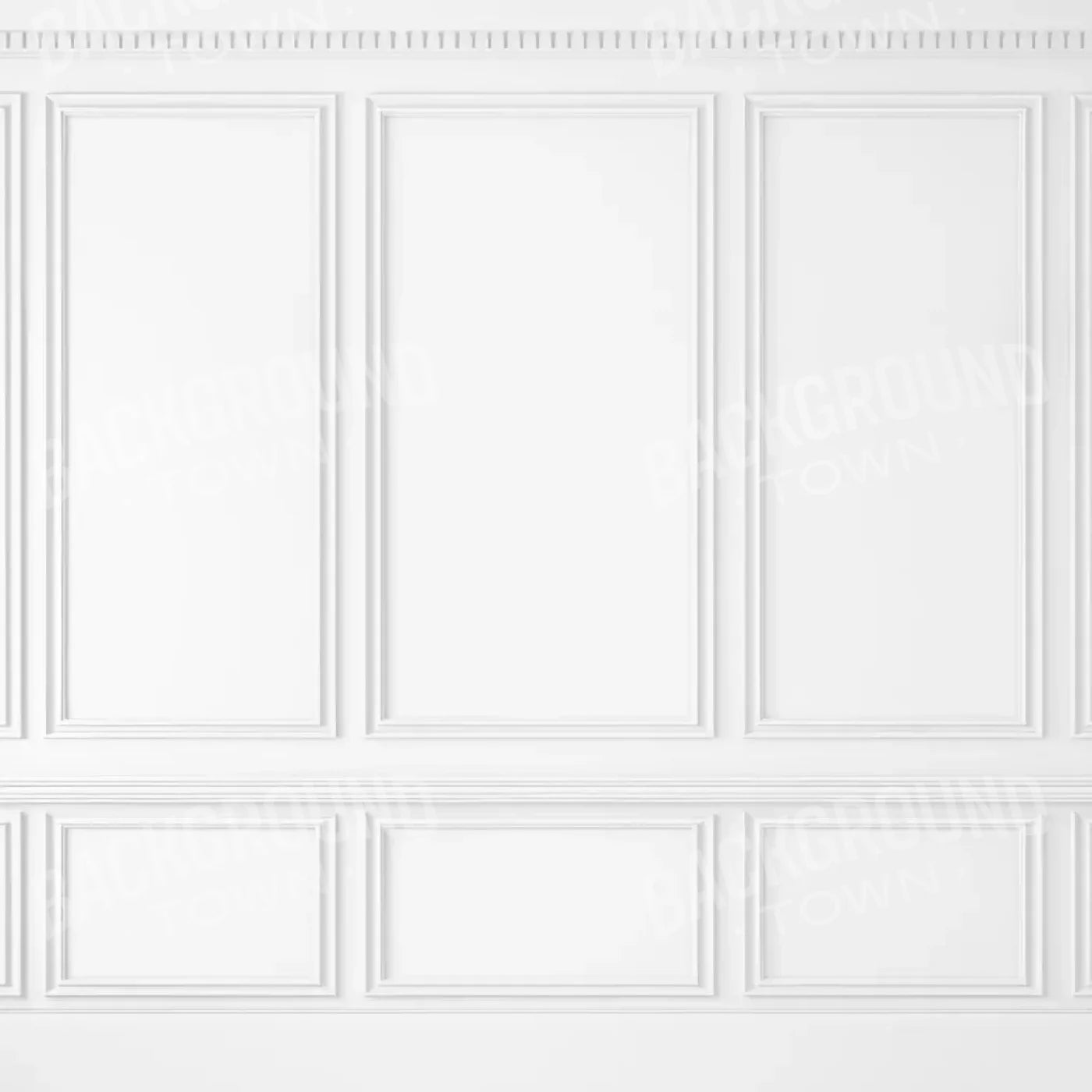 White Wall Ballroom 10’X10’ Ultracloth (120 X Inch) Backdrop
