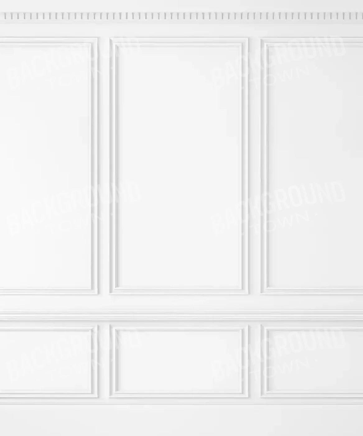 White Wall Ballroom 10’X12’ Ultracloth (120 X 144 Inch) Backdrop