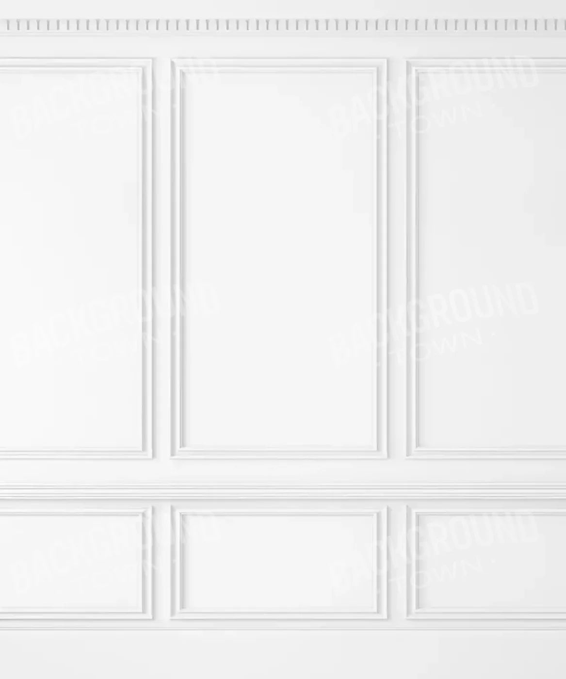 White Wall Ballroom 10’X12’ Ultracloth (120 X 144 Inch) Backdrop