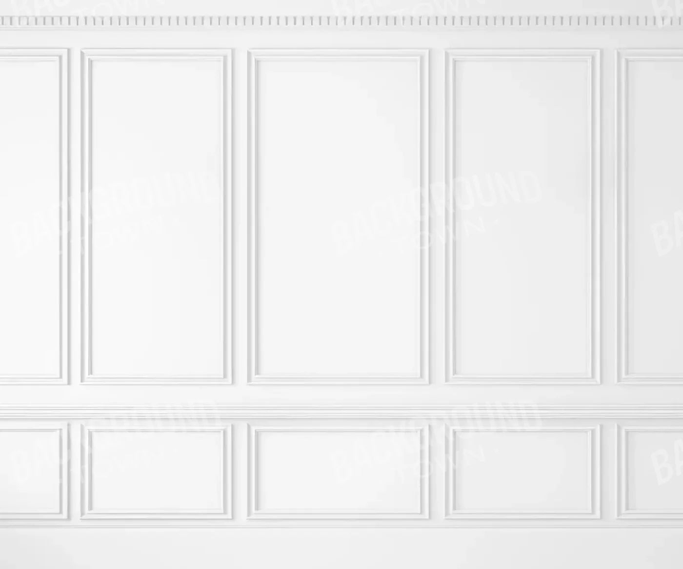 White Wall Ballroom 12’X10’ Ultracloth (144 X 120 Inch) Backdrop