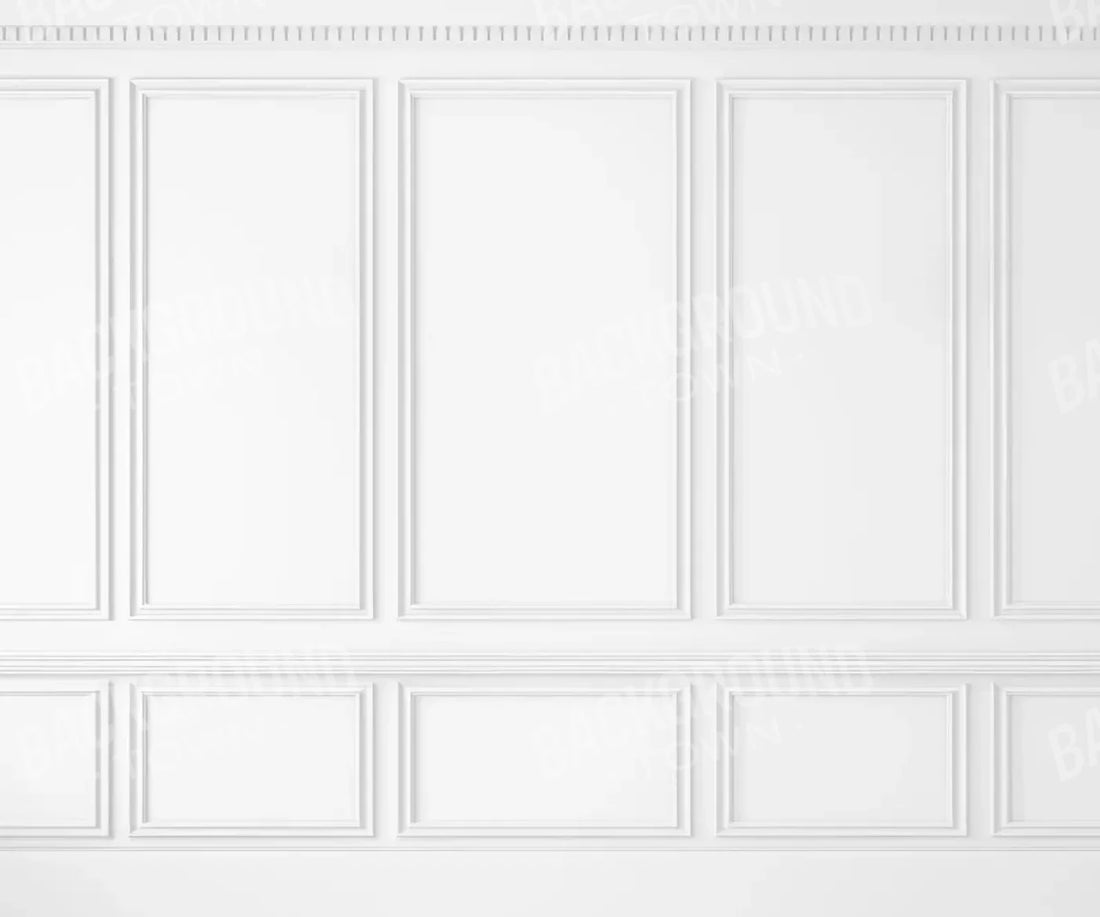 White Wall Ballroom 5’X4’2 Fleece (60 X 50 Inch) Backdrop
