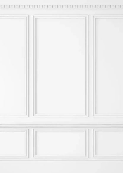 White Wall Ballroom 5’X7’ Ultracloth (60 X 84 Inch) Backdrop