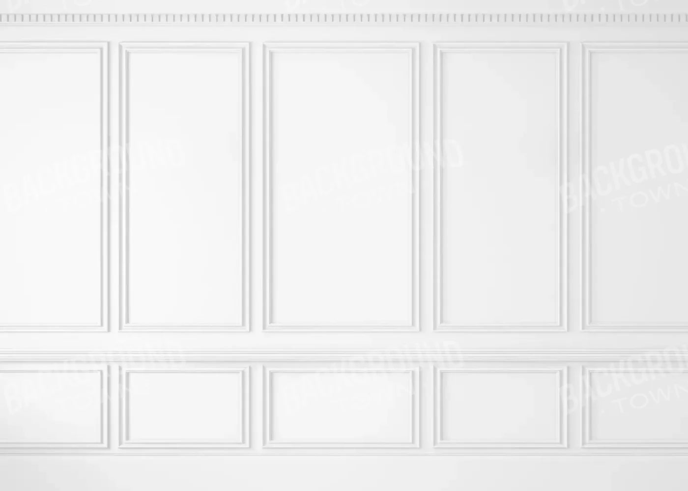 White Wall Ballroom 7’X5’ Ultracloth (84 X 60 Inch) Backdrop