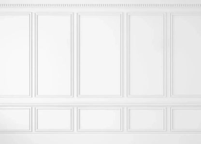 White Wall Ballroom 7’X5’ Ultracloth (84 X 60 Inch) Backdrop