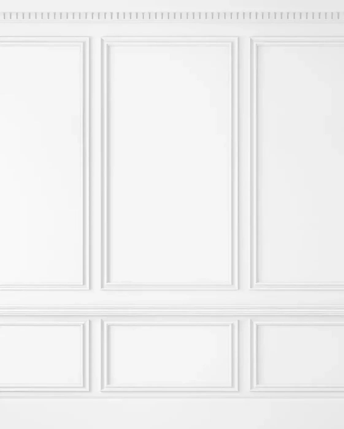 White Wall Ballroom 8’X10’ Fleece (96 X 120 Inch) Backdrop