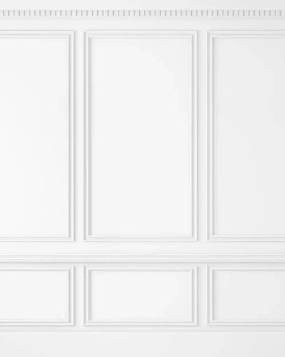 White Wall Ballroom 8’X10’ Fleece (96 X 120 Inch) Backdrop