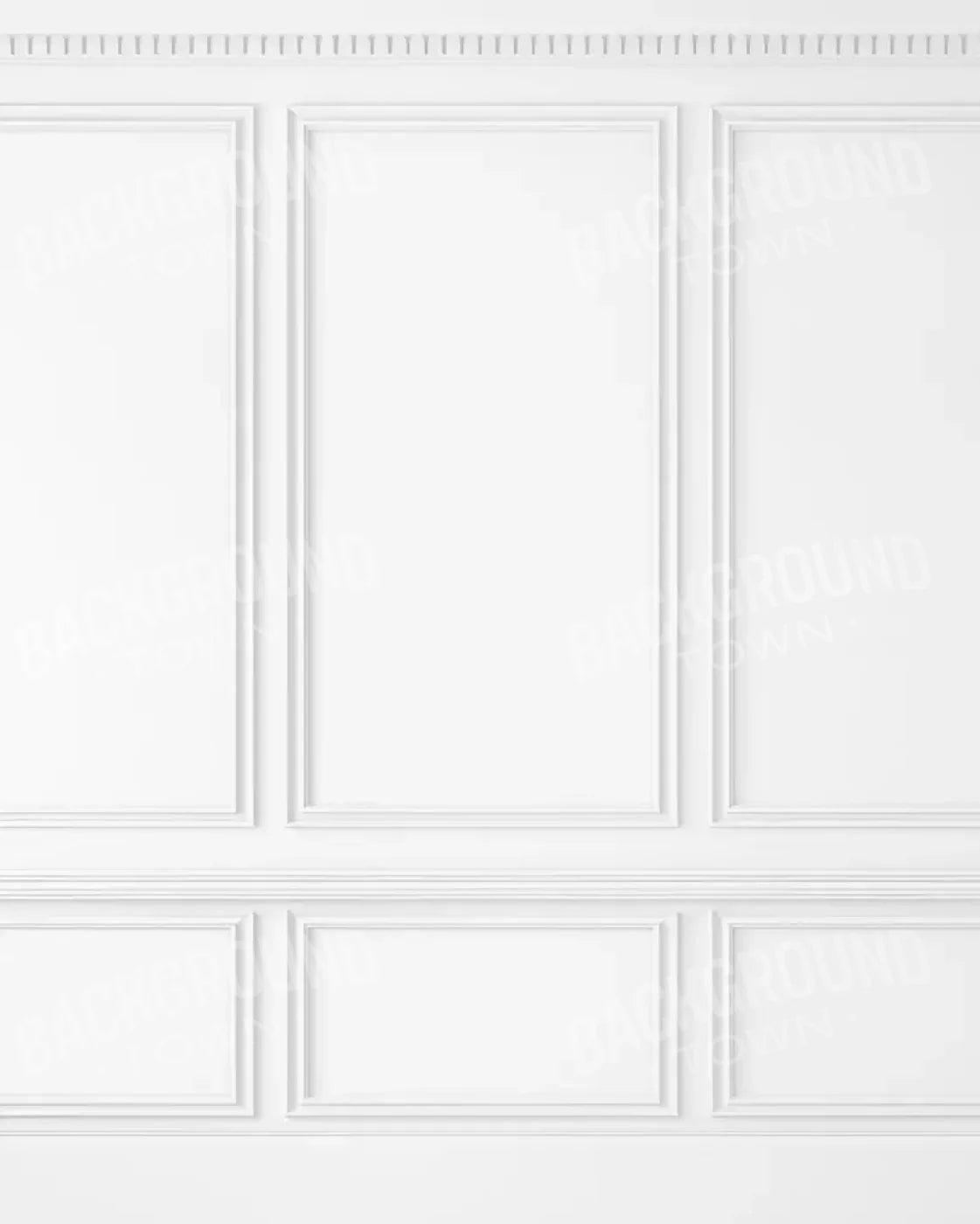 White Wall Ballroom 8’X10’ Fleece (96 X 120 Inch) Backdrop