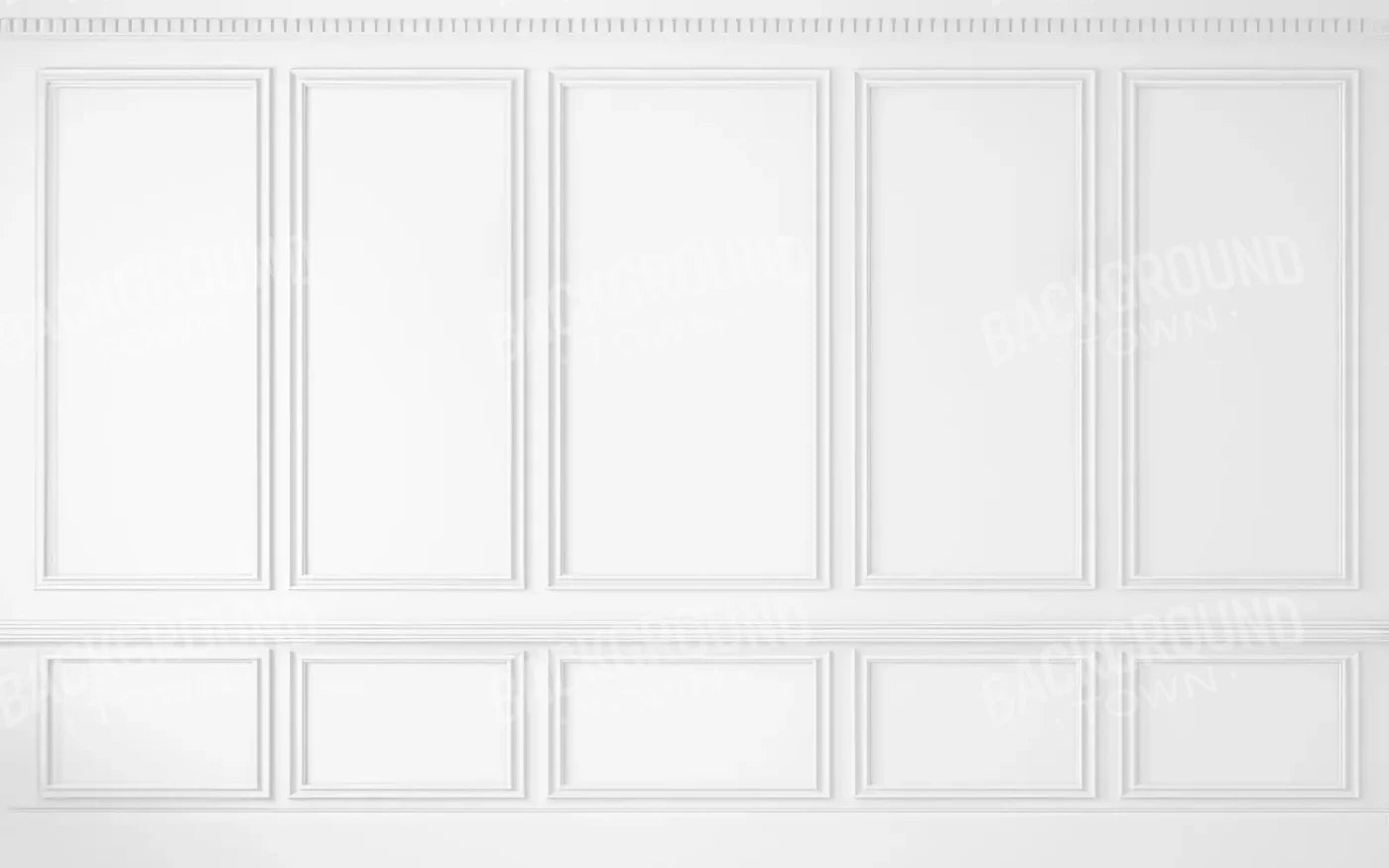 White Wall Ballroom 8’X5’ Ultracloth (96 X 60 Inch) Backdrop