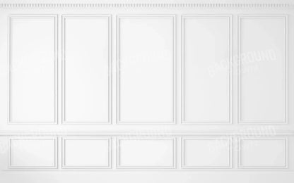 White Wall Ballroom 8’X5’ Ultracloth (96 X 60 Inch) Backdrop