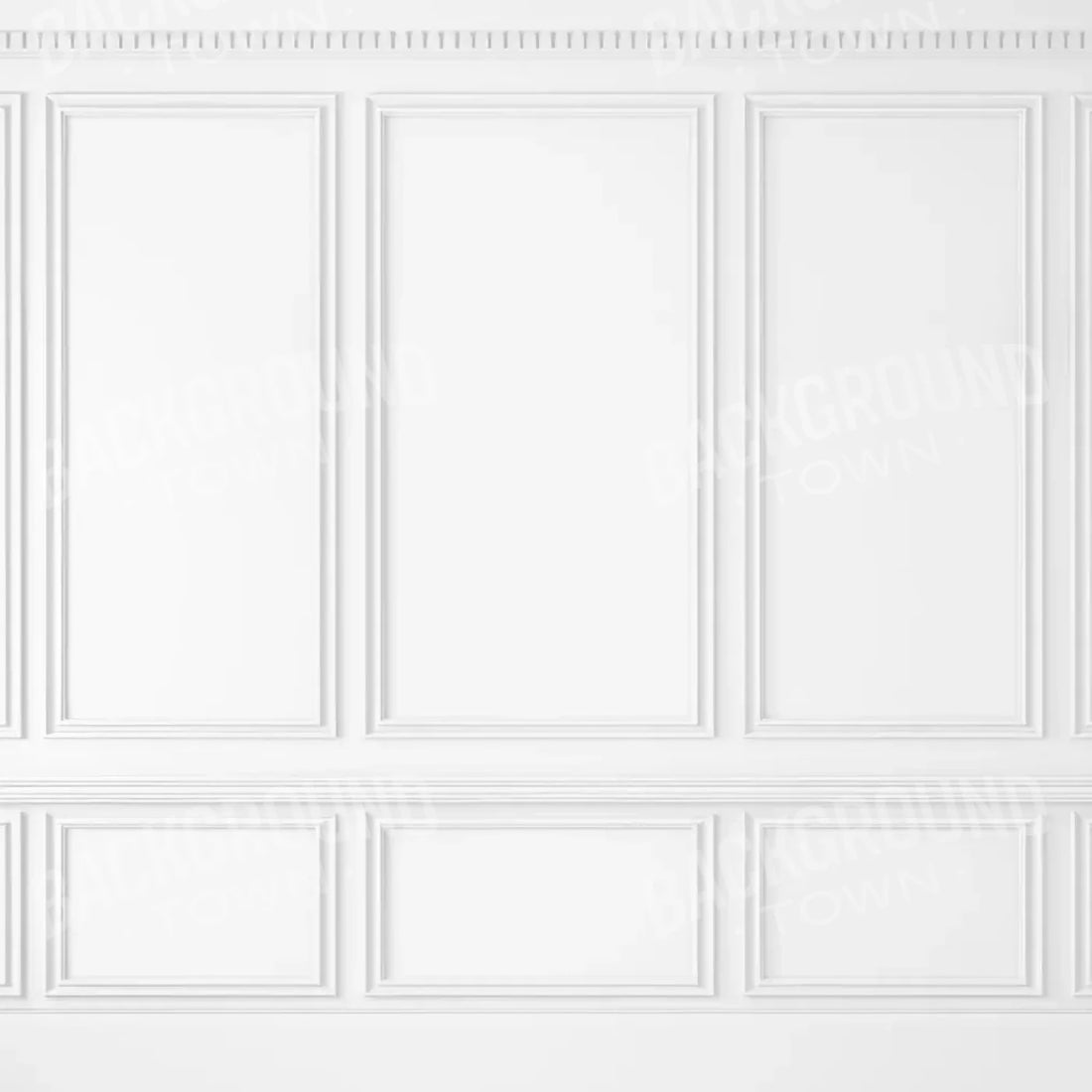 White Wall Ballroom 8’X8’ Fleece (96 X Inch) Backdrop