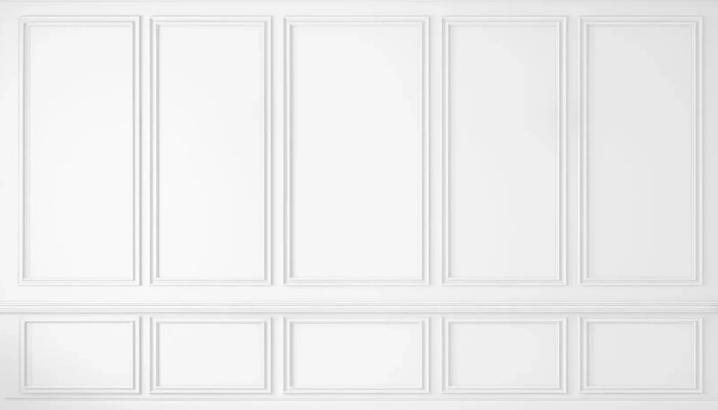 White Wall Ballroom 14’X8’ Ultracloth (168 X 96 Inch) Backdrop