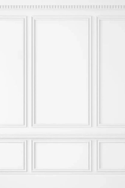 White Wall Ballroom 8’X12’ Ultracloth (96 X 144 Inch) Backdrop