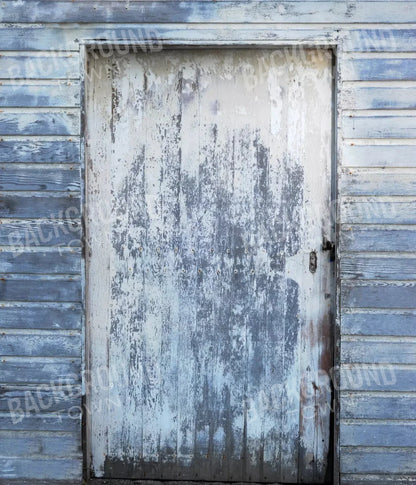 White Washed Door 10X12 Ultracloth ( 120 X 144 Inch ) Backdrop