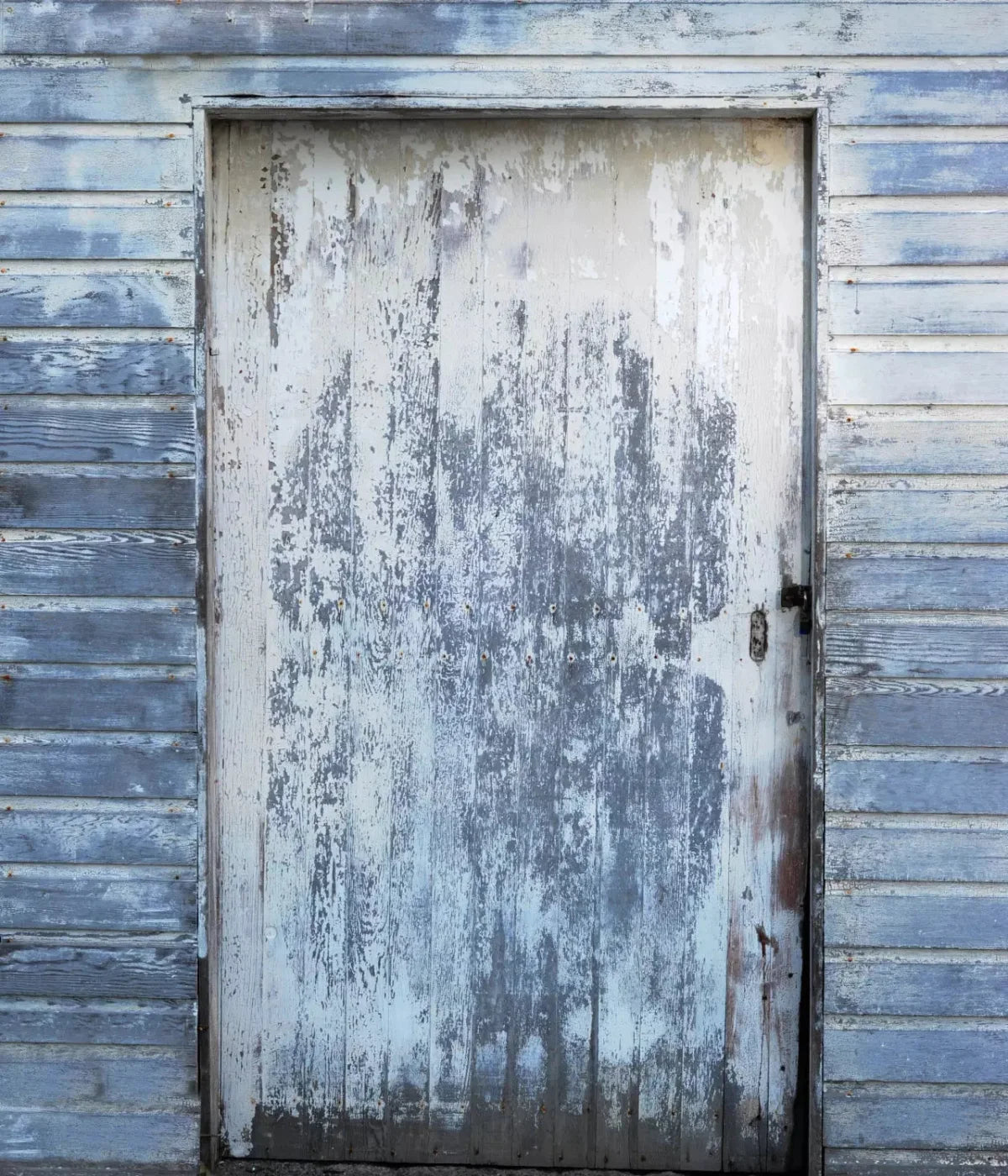 White Washed Door 10X12 Ultracloth ( 120 X 144 Inch ) Backdrop