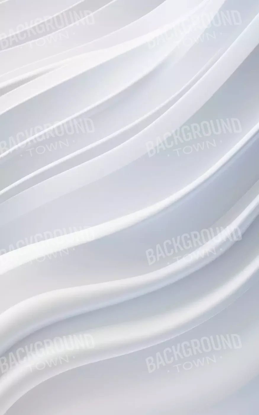 White Waves 5’X8’ Ultracloth (60 X 96 Inch) Backdrop