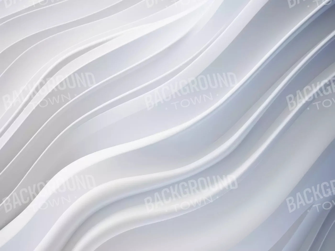 White Waves 6’8X5’ Fleece (80 X 60 Inch) Backdrop