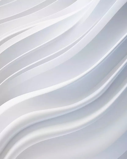 White Waves 8’X10’ Fleece (96 X 120 Inch) Backdrop
