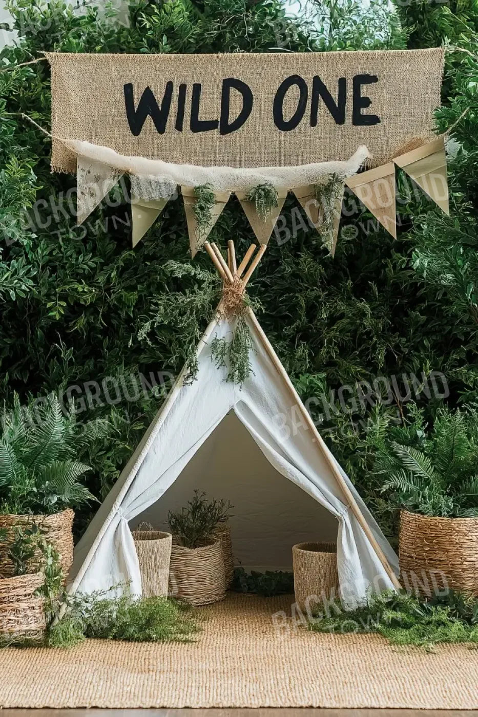 Wild One 8’x12’ UltraCloth (96 x 144 inch) Backdrop