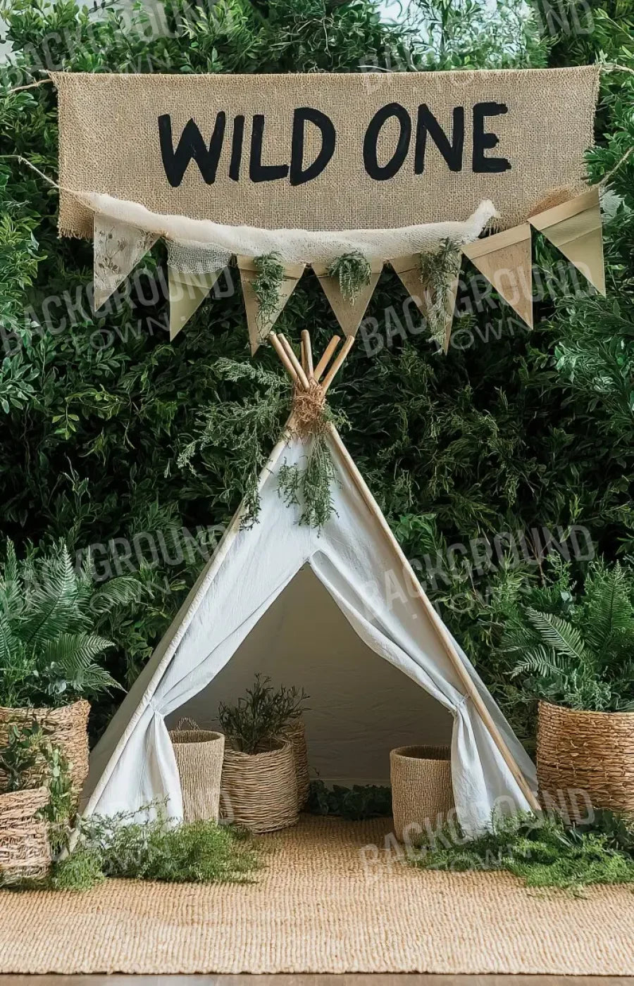 Wild One 9’x14’ UltraCloth (108 x 168 inch) Backdrop