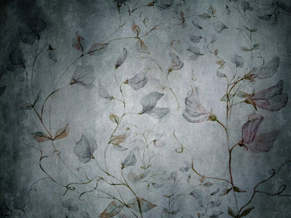 Wildflower Floral 6’8’X5’ Fleece (80 X 60 Inch) Backdrop