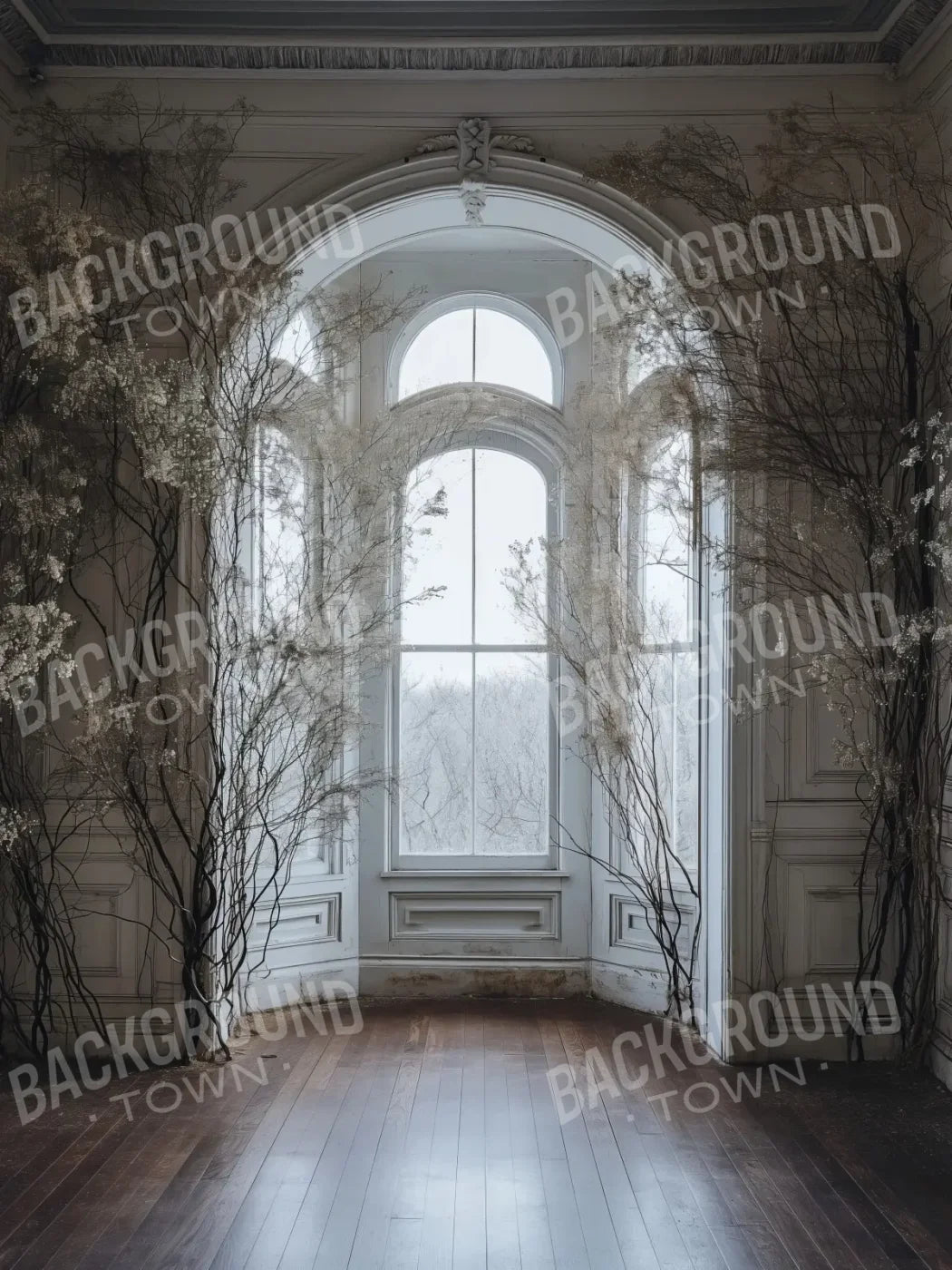 Window Nook 6’x8’ Fleece (72 x 96 inch) Backdrop