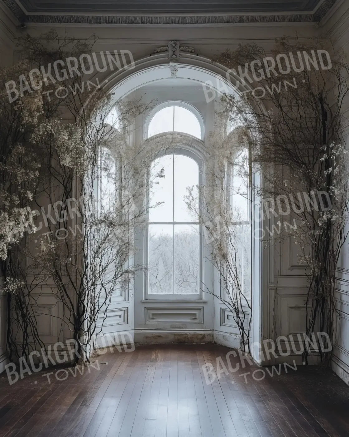 Window Nook 8’x10’ Fleece (96 x 120 inch) Backdrop
