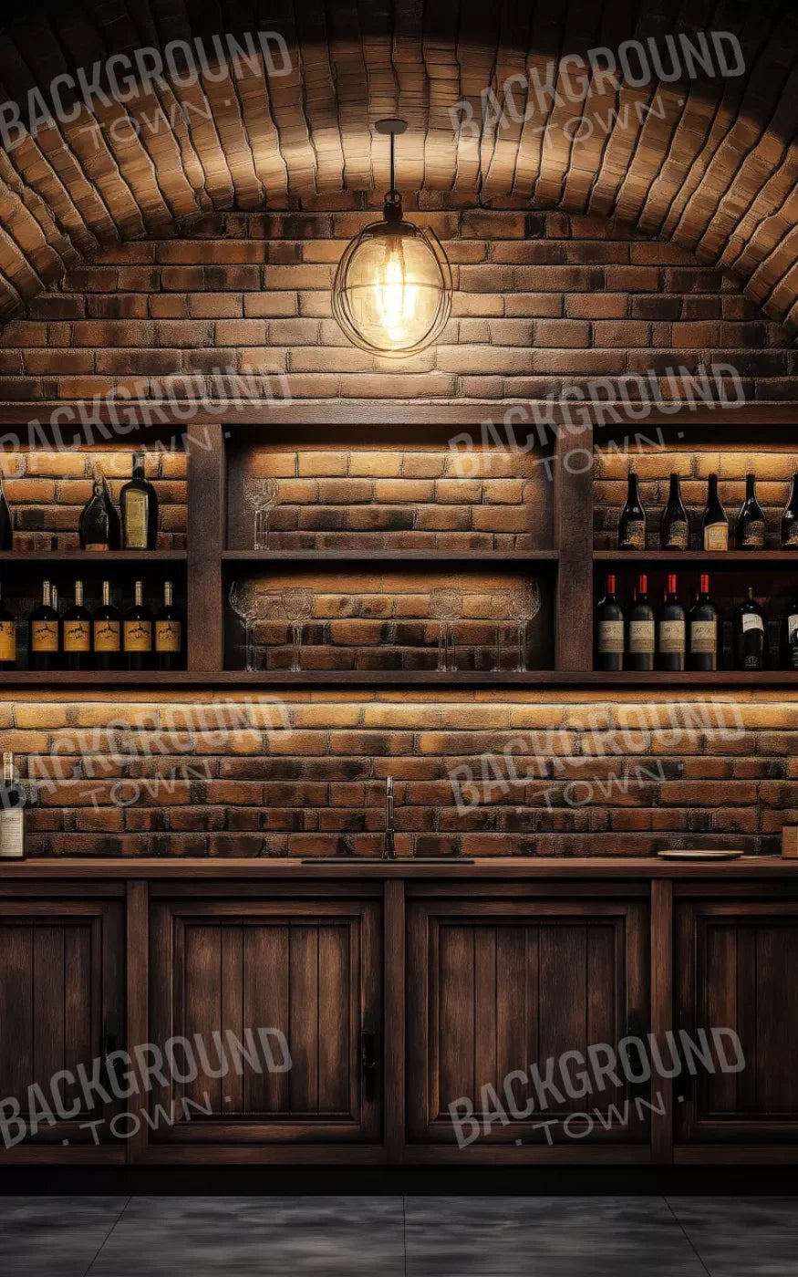 Wine Bar 5’X8’ Ultracloth (60 X 96 Inch) Backdrop