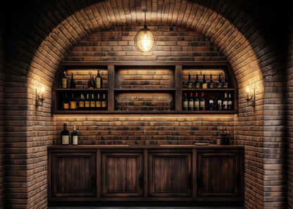 Wine Bar 7’X5’ Ultracloth (84 X 60 Inch) Backdrop