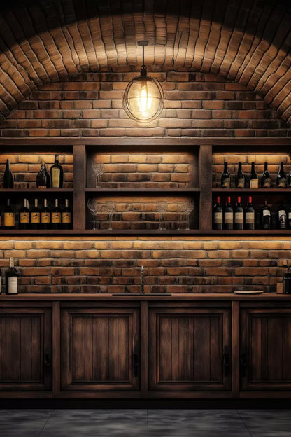 Wine Bar 8’X12’ Ultracloth (96 X 144 Inch) Backdrop