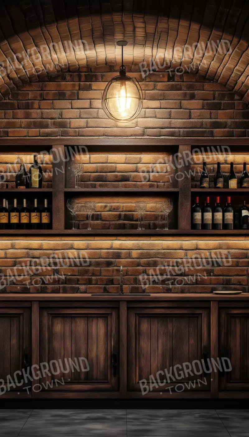 Wine Bar 8’X14’ Ultracloth (96 X 168 Inch) Backdrop