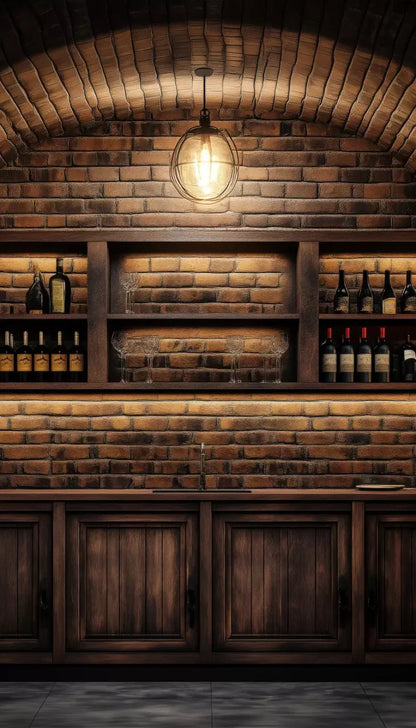 Wine Bar 8’X14’ Ultracloth (96 X 168 Inch) Backdrop
