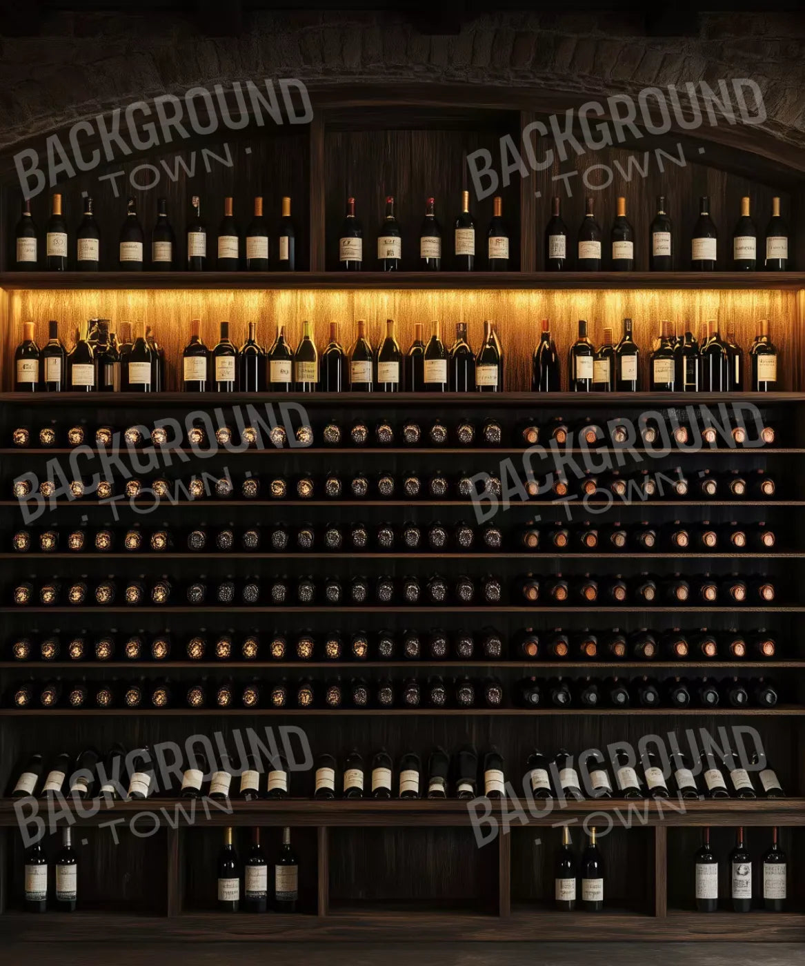 Wine Cellar 10’X12’ Ultracloth (120 X 144 Inch) Backdrop