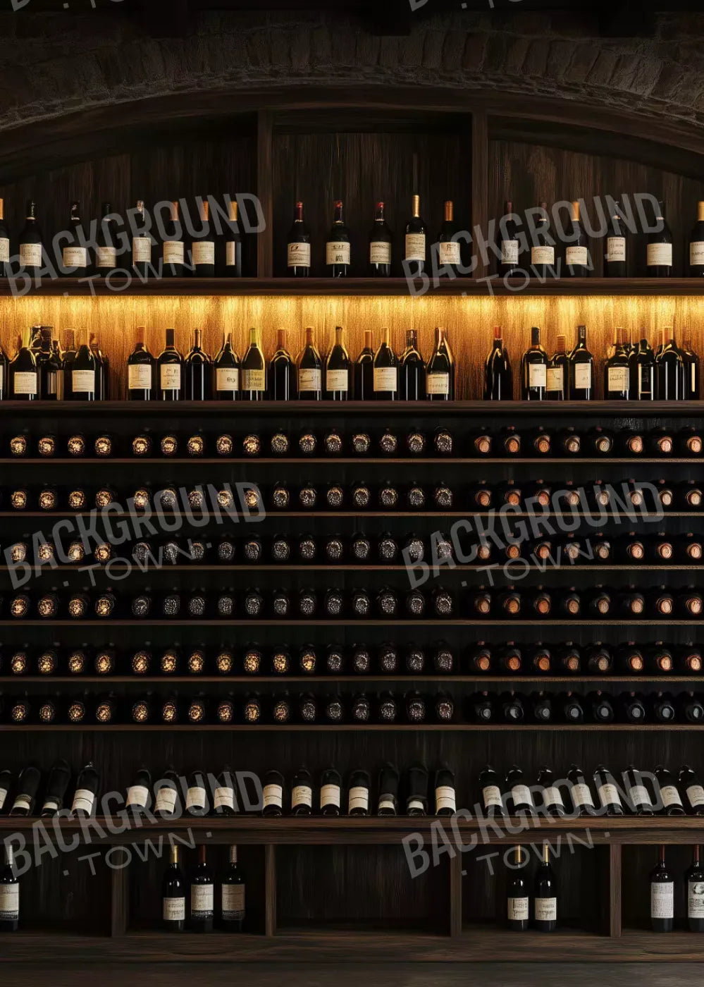 Wine Cellar 5’X7’ Ultracloth (60 X 84 Inch) Backdrop