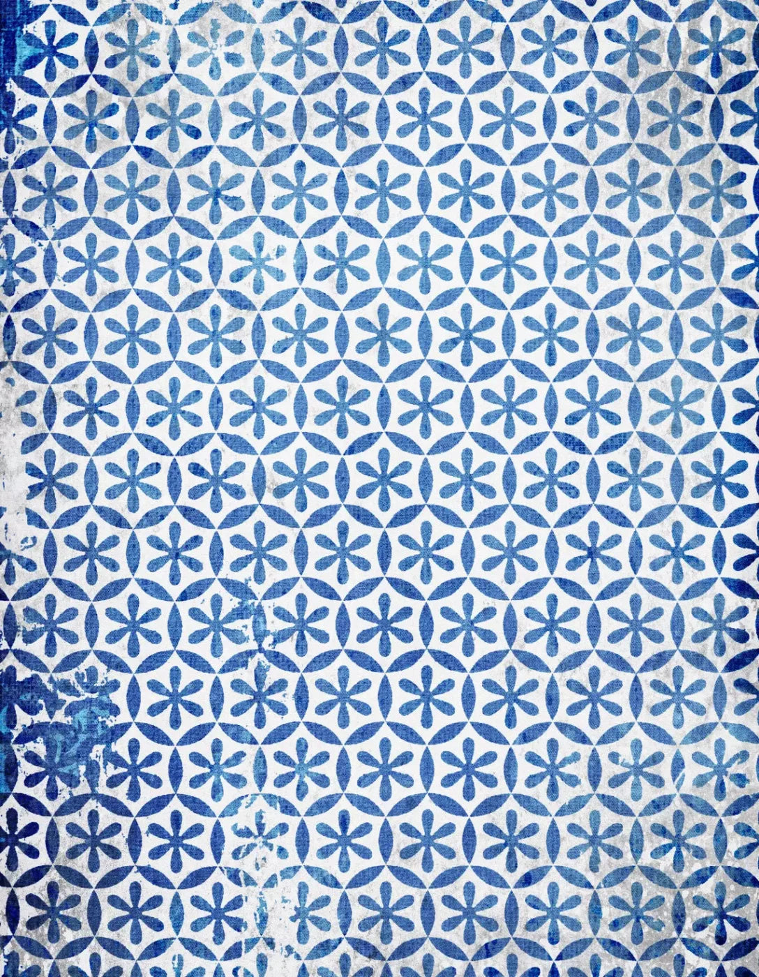 Winter Blues 6X8 Fleece ( 72 X 96 Inch ) Backdrop