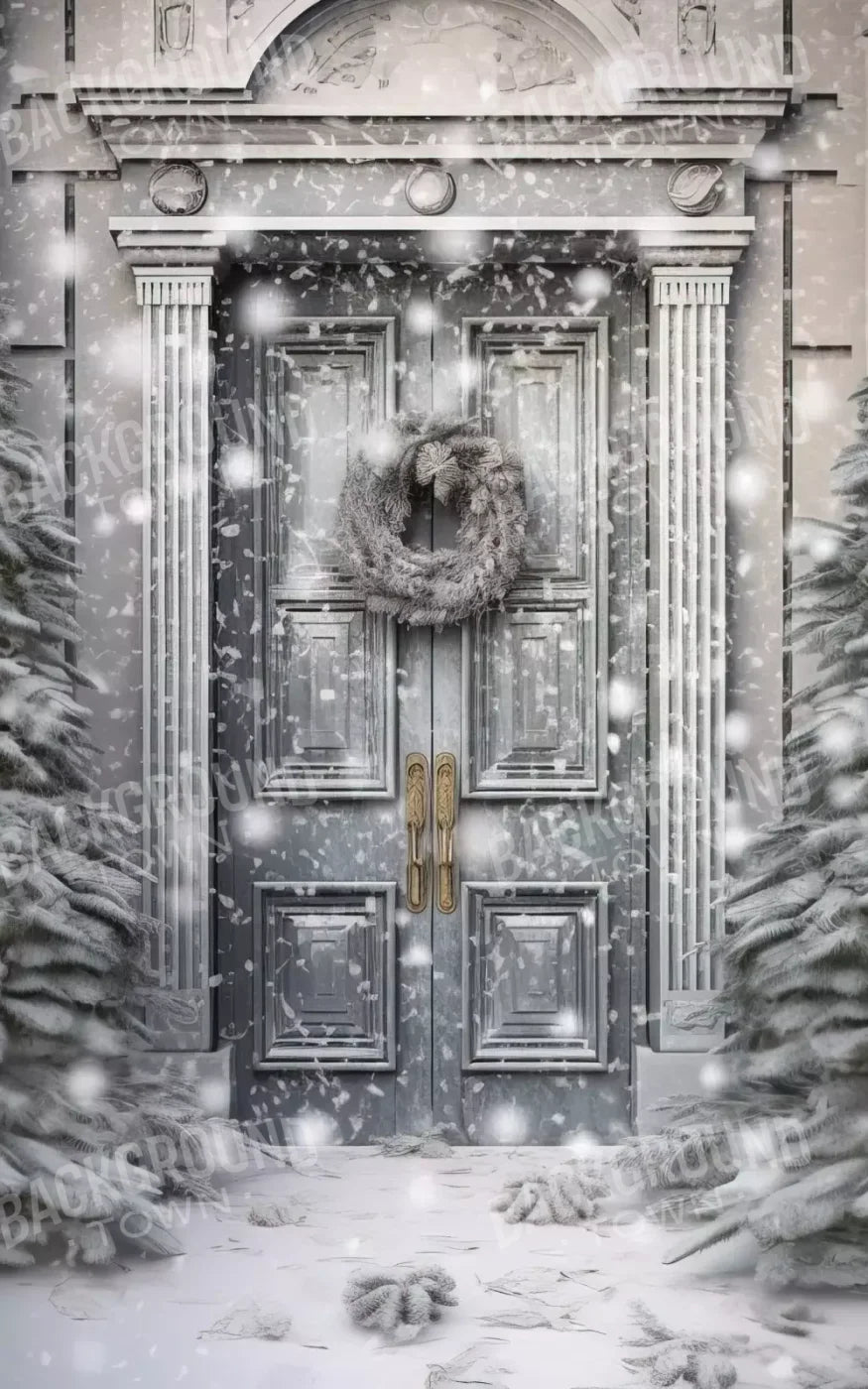 Winter Door 10’X16’ Ultracloth (120 X 192 Inch) Backdrop