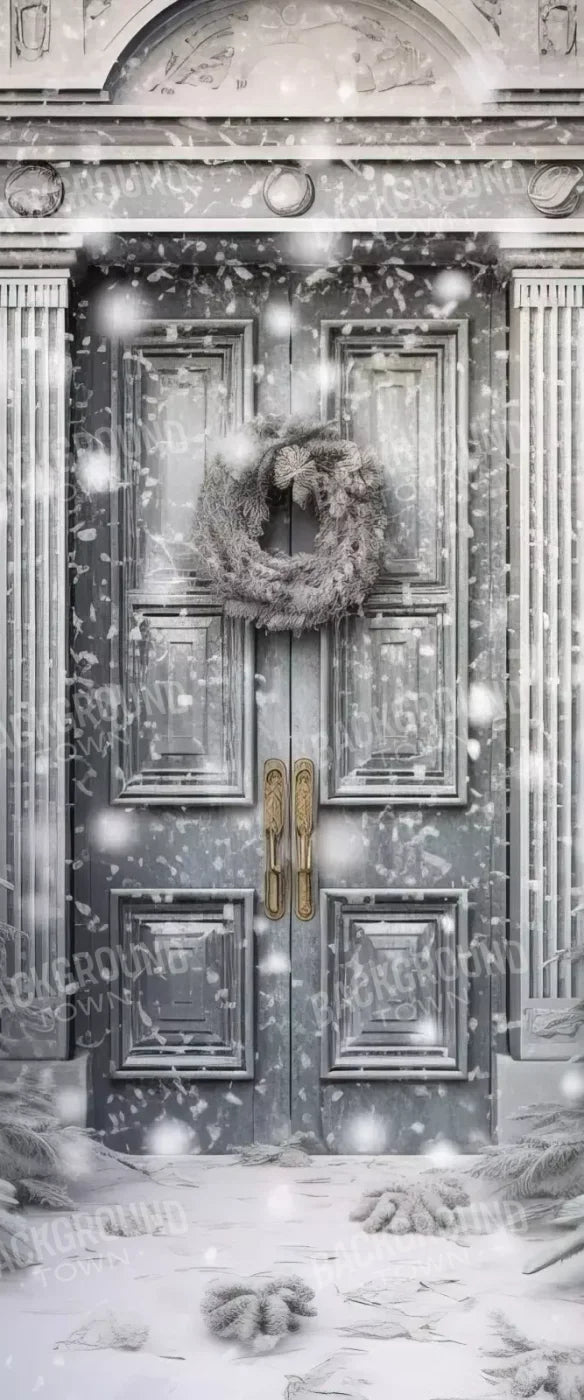 Winter Door 5’X12’ Ultracloth For Westcott X-Drop (60 X 144 Inch) Backdrop