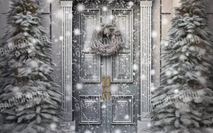Winter Door 8’X5’ Ultracloth (96 X 60 Inch) Backdrop