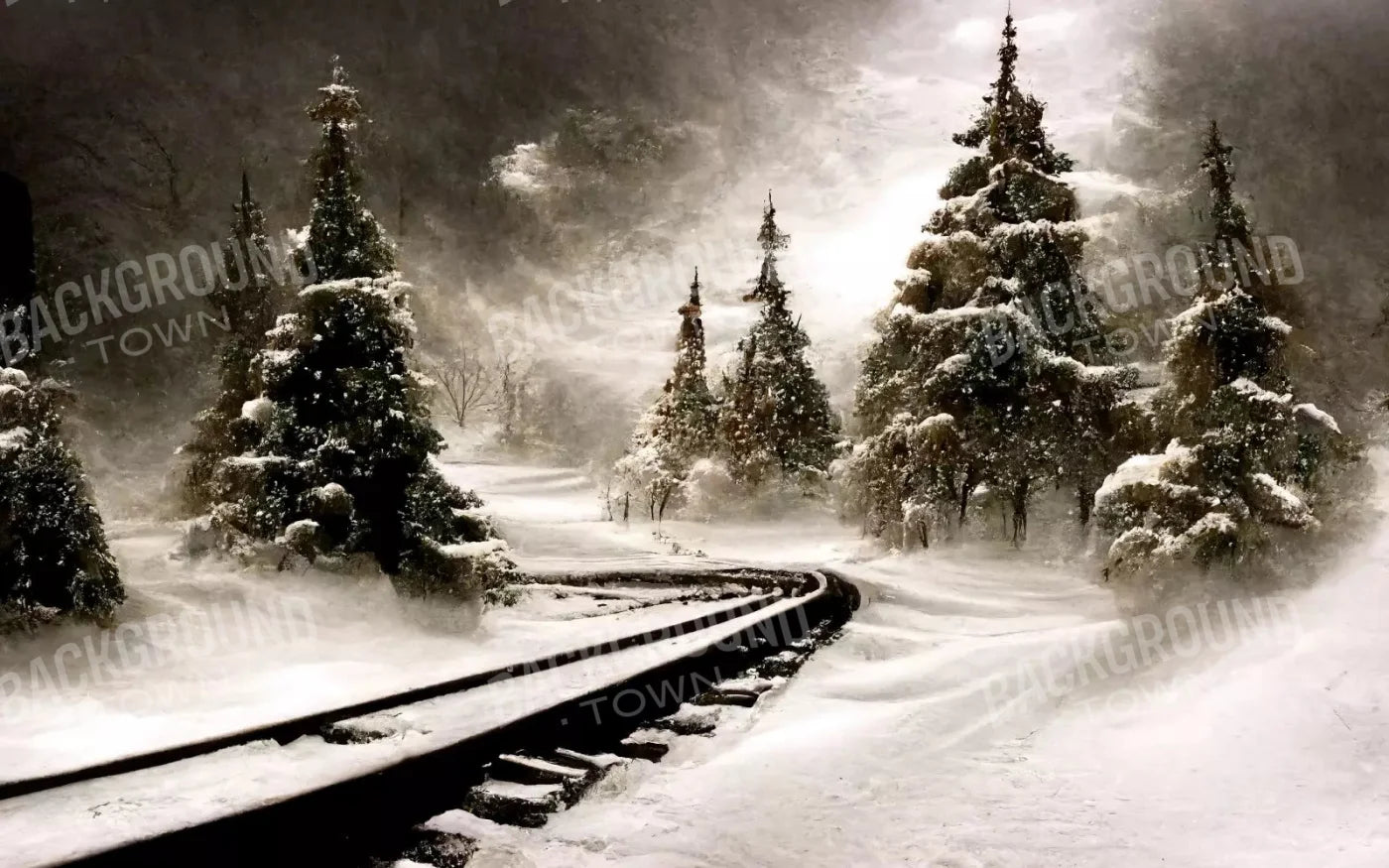 Winter Express 14X9 Ultracloth ( 168 X 108 Inch ) Backdrop