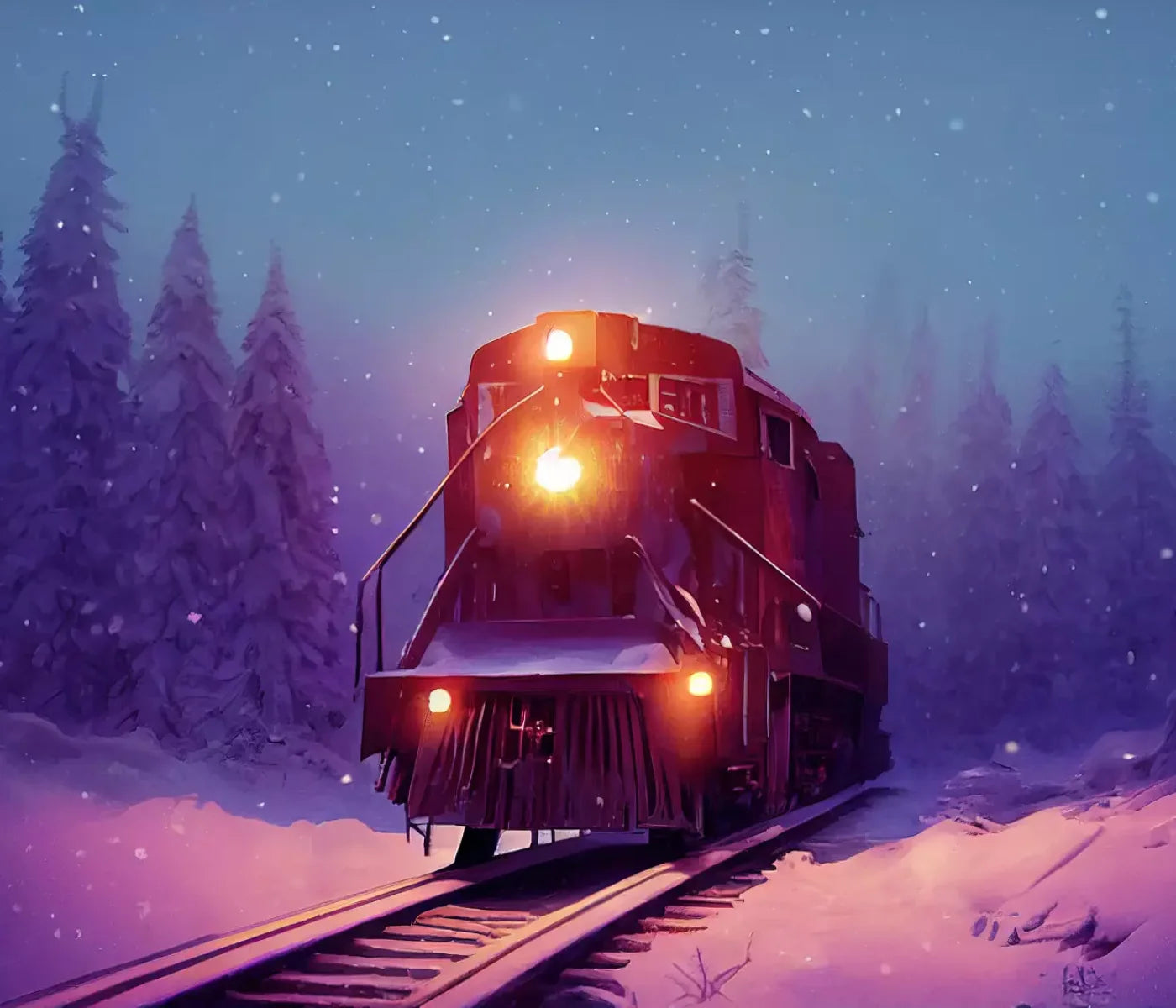 Winter Express 3 12X10 Ultracloth ( 144 X 120 Inch ) Backdrop