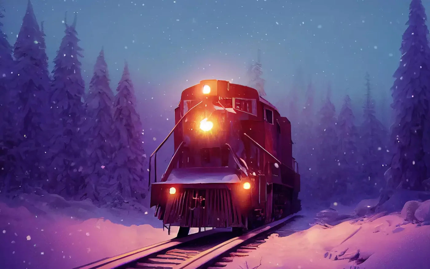 Winter Express 3 14X9 Ultracloth ( 168 X 108 Inch ) Backdrop