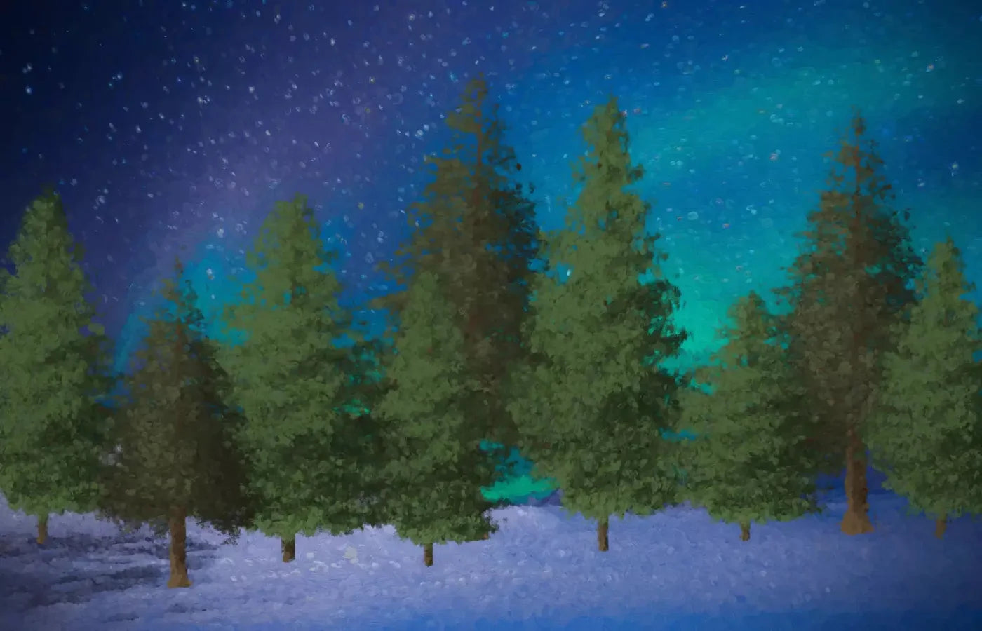 Winter Sky 12X8 Ultracloth ( 144 X 96 Inch ) Backdrop
